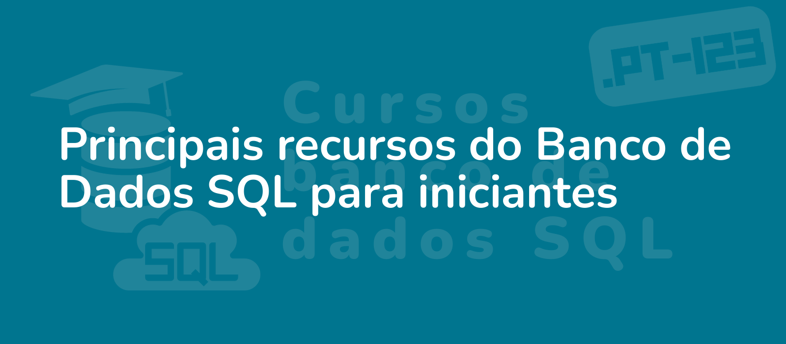 engaging visual of sql database features for beginners displayed against a sleek background with vibrant colors and intricate details